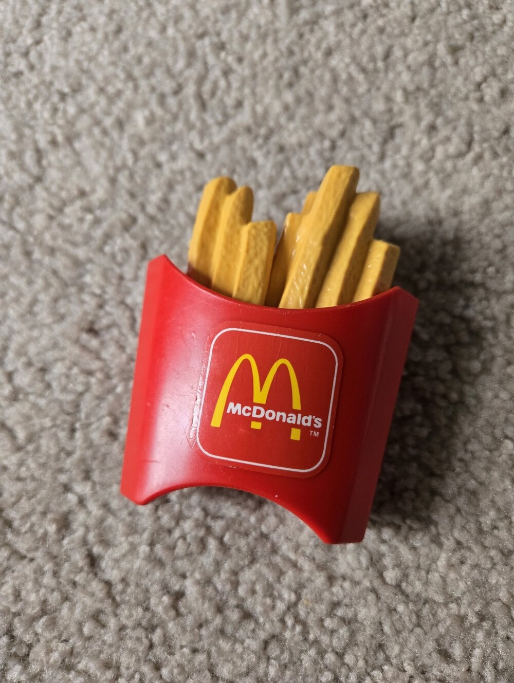 Vtg Fisher Price Fun with Food for Little Tikes McDonalds Large Fry Red Box